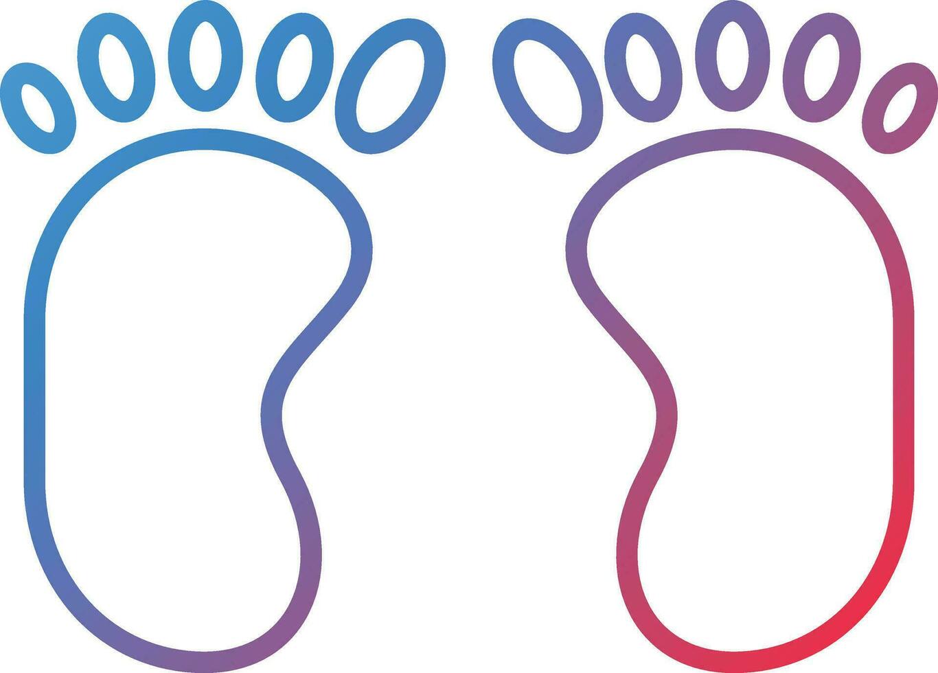 Footprint Vector Icon