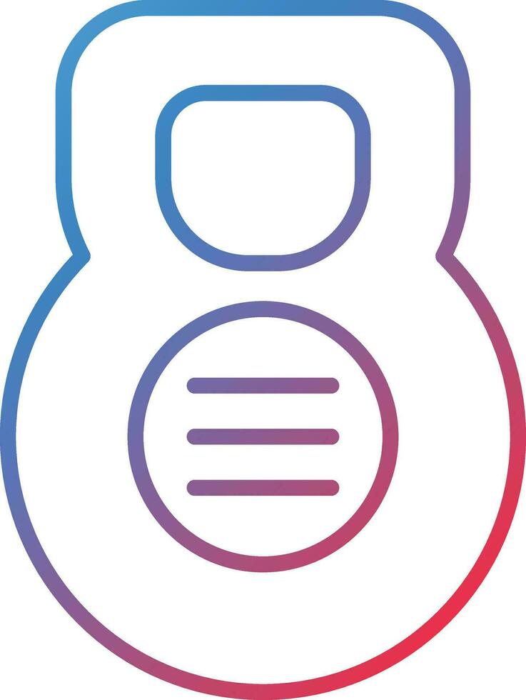 Kettlebell Vector Icon