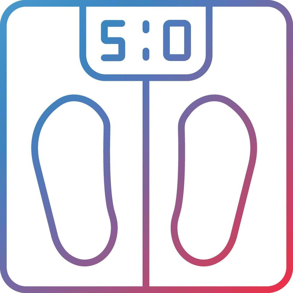 Weight Machine Vector Icon