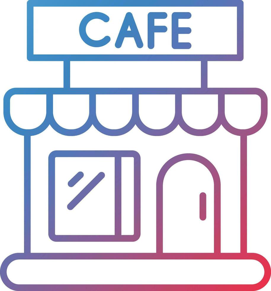 Cafe Vector Icon