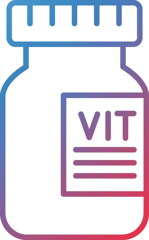 Vitamins Vector Icon