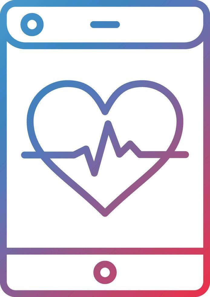 Heartbeak Vector Icon