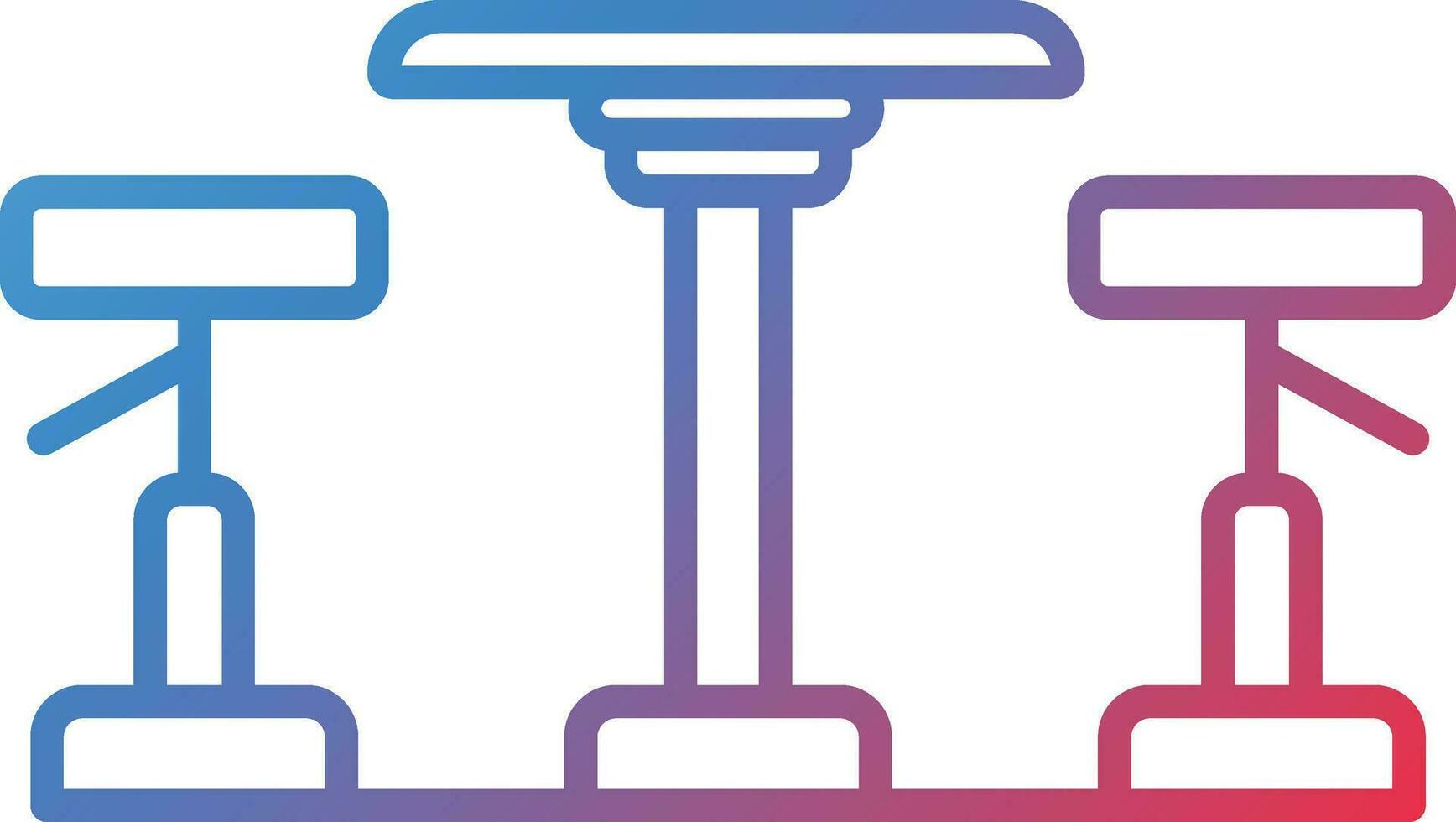 Bar Stool Vector Icon