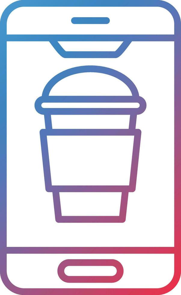 Coffee Mobile Vector Icon