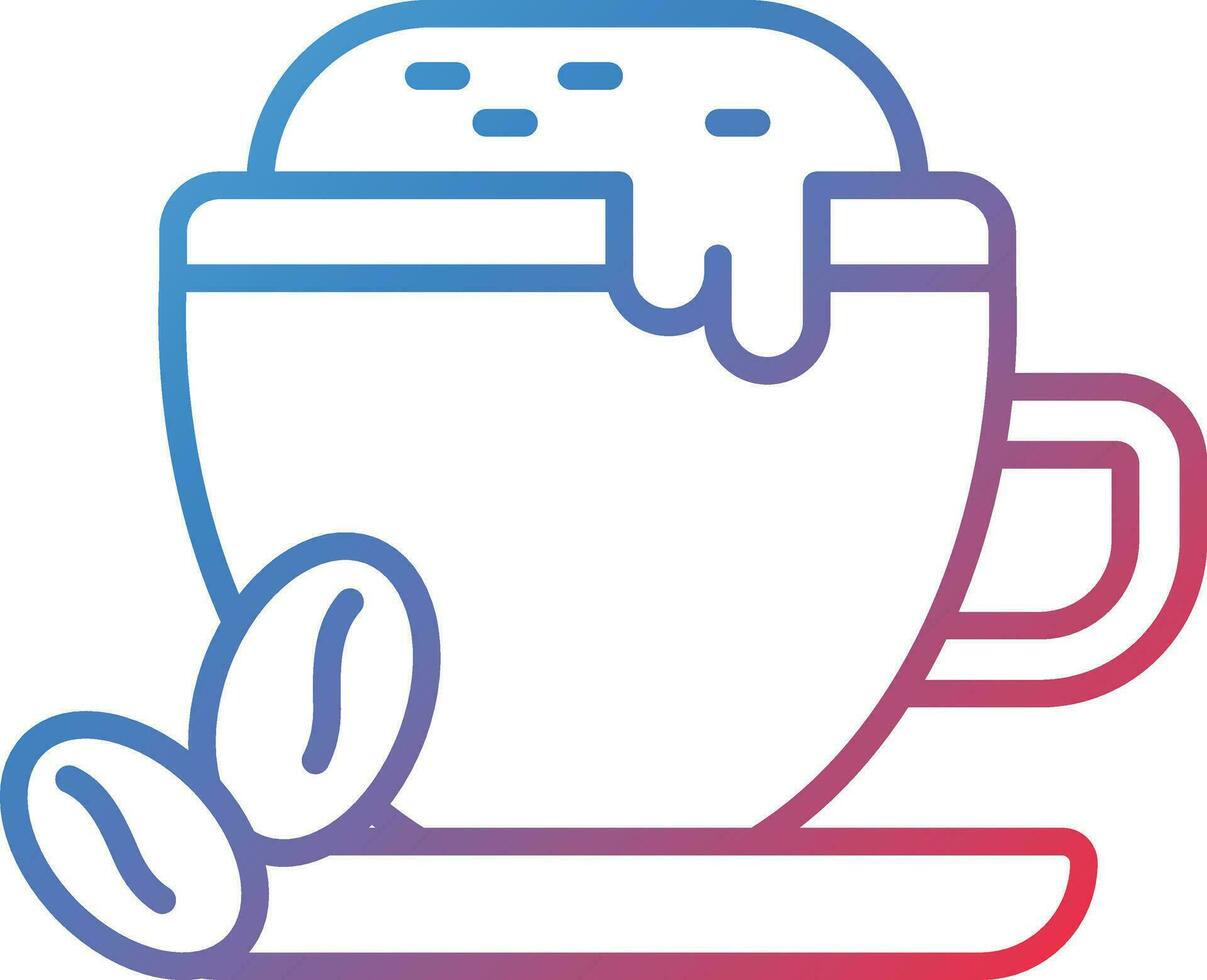 Coffee Latte Vector Icon