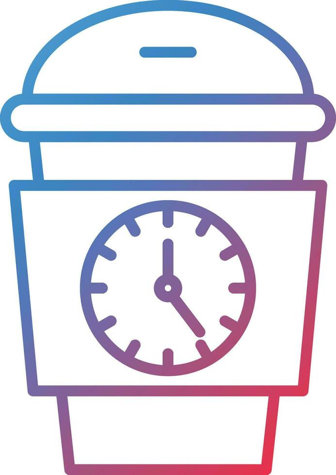 Coffee Time Vector Icon