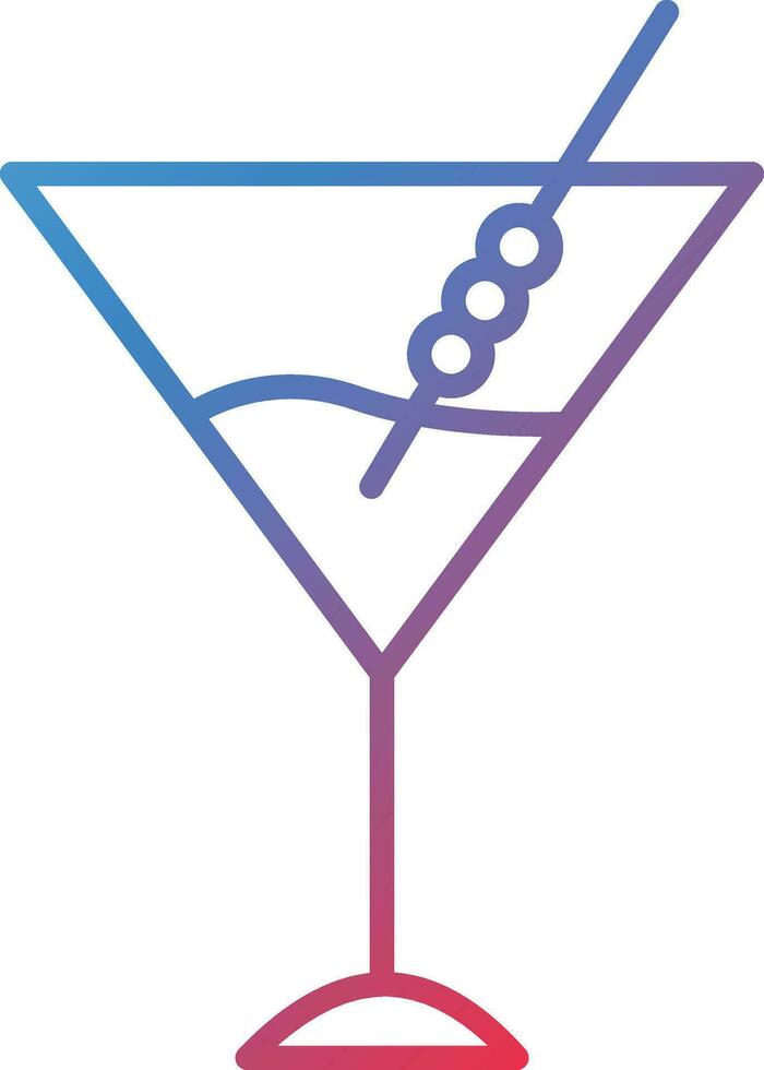 Martini Vector Icon