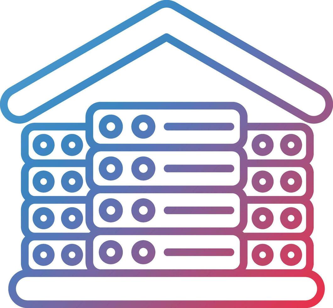 Data Center Vector Icon