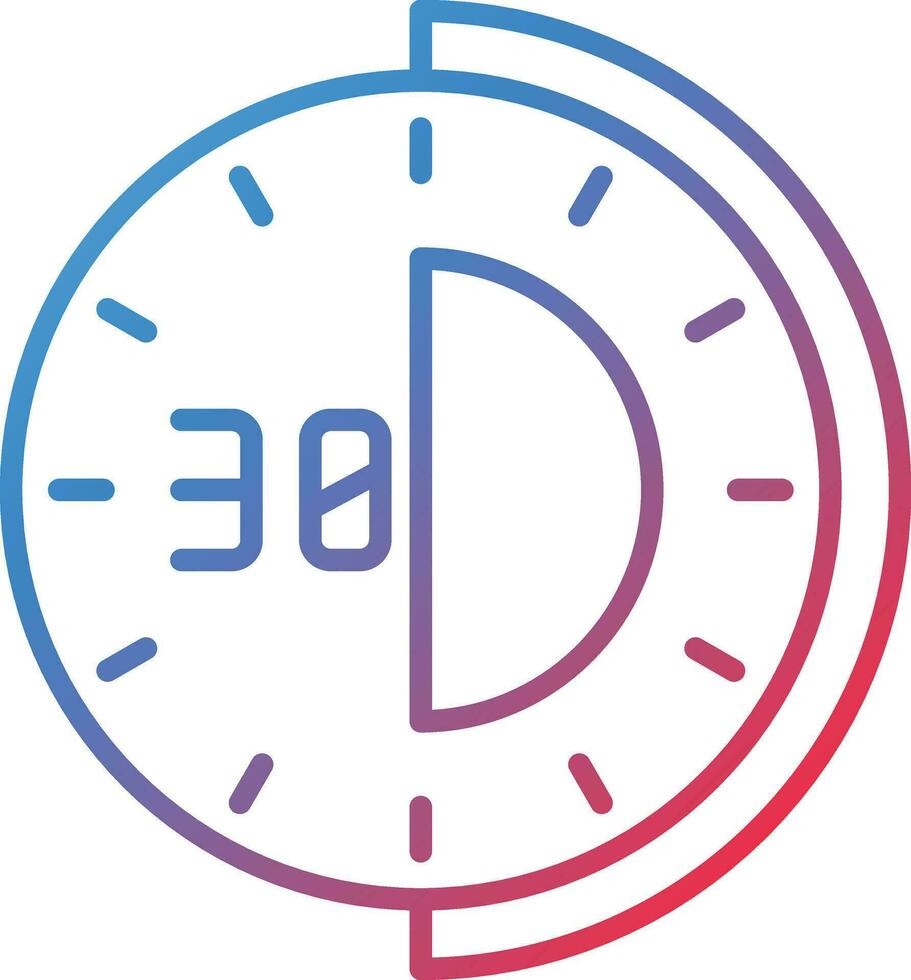Half Time Vector Icon