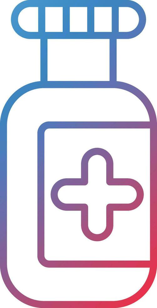 Pills Bottle Vector Icon