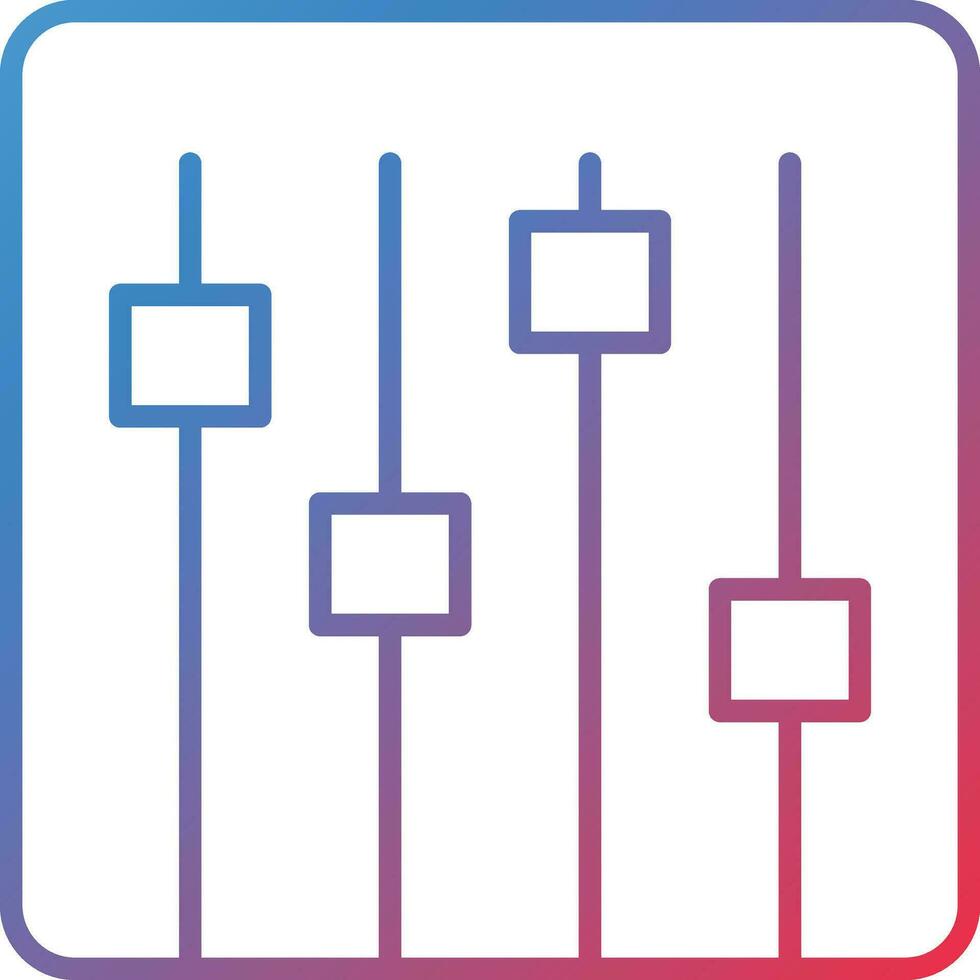 Audio Mixing Vector Icon