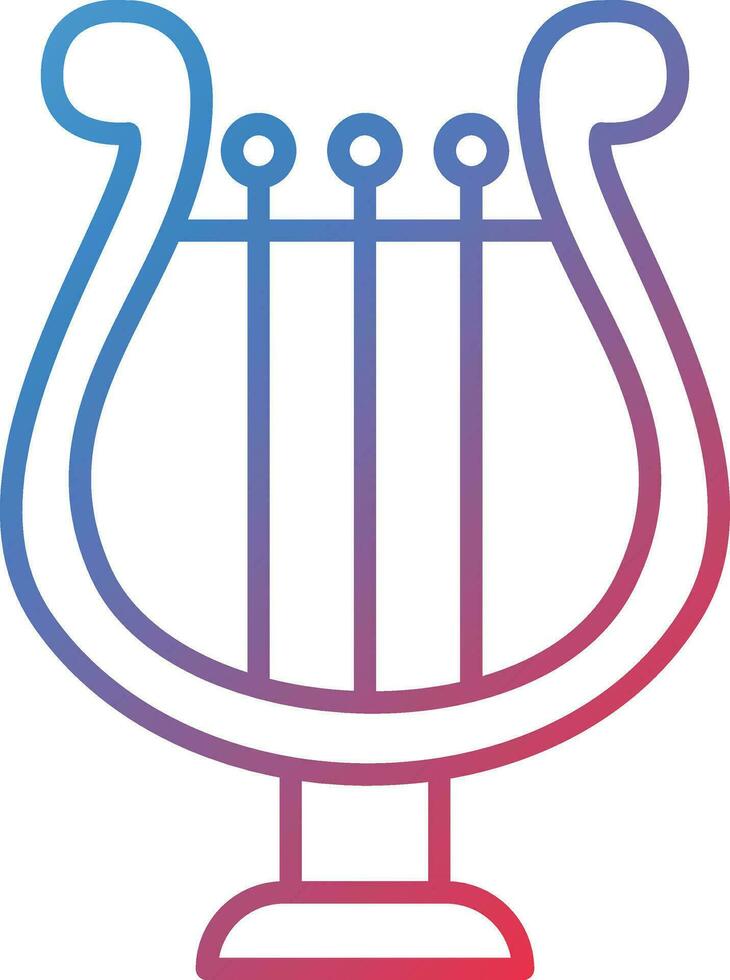 Lyre Vector Icon