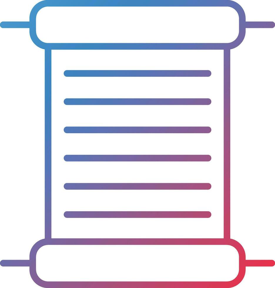 Papyrus Vector Icon