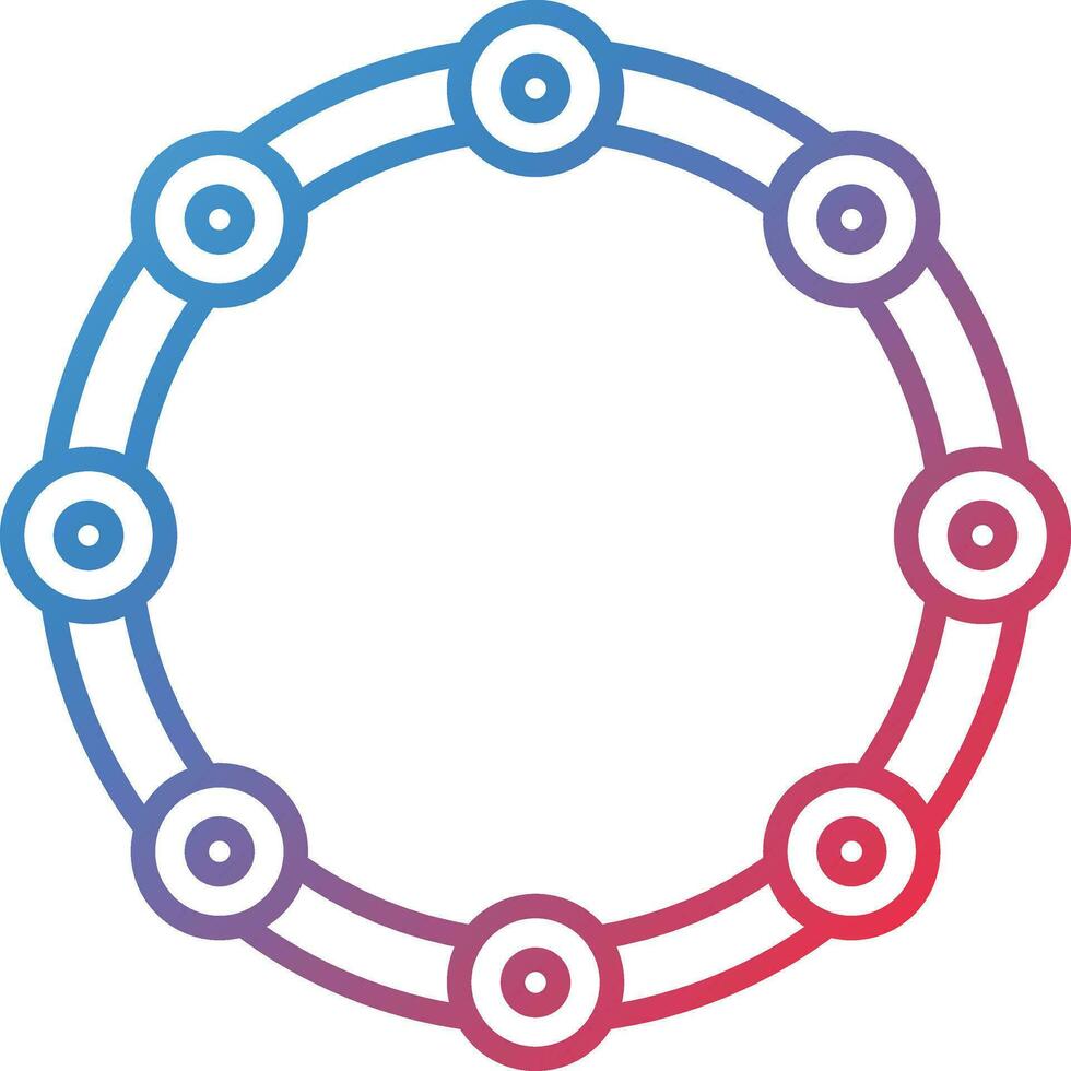 Tambourine Vector Icon