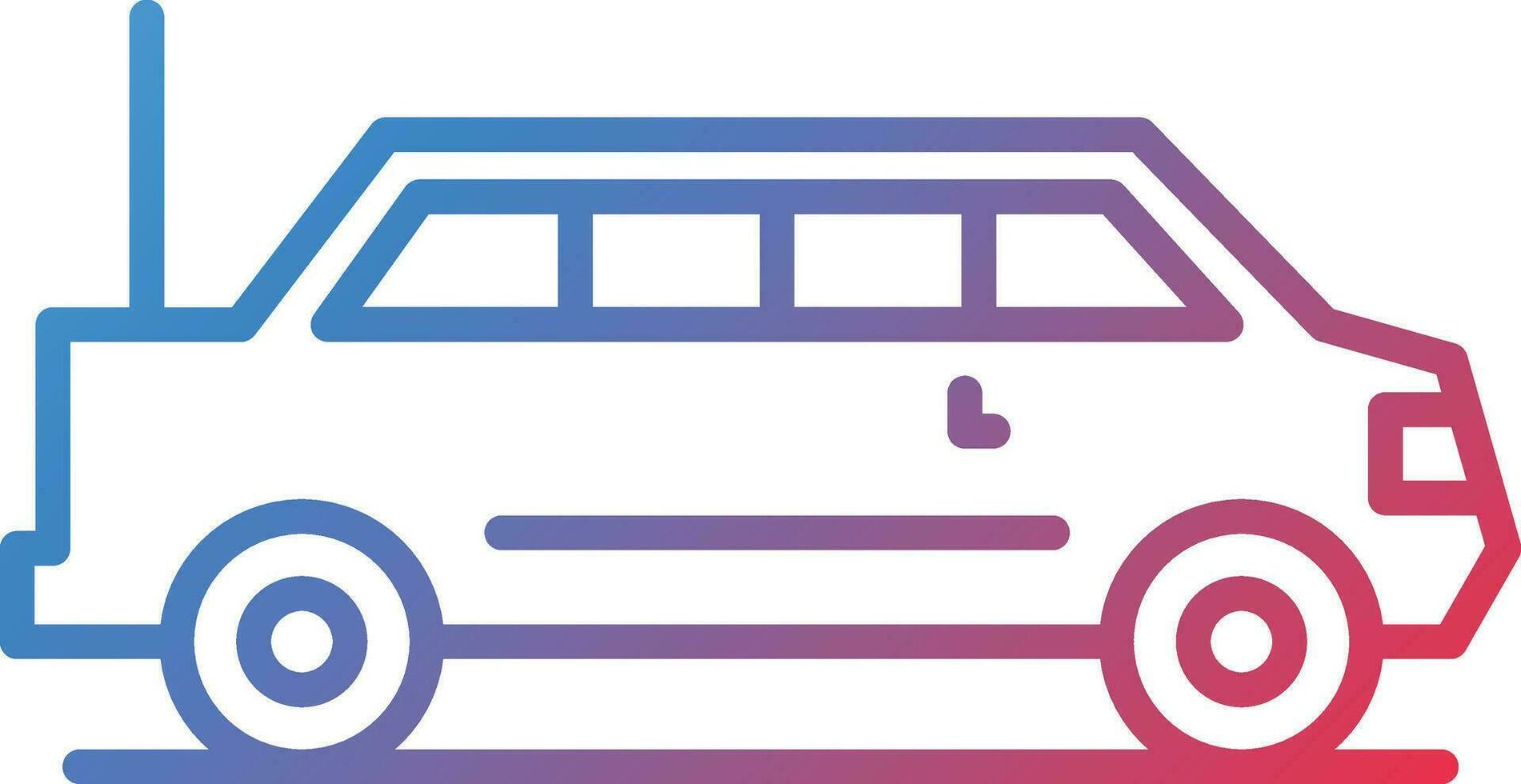 Limousine Vector Icon