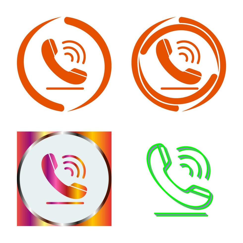Phone Call Vector Icon