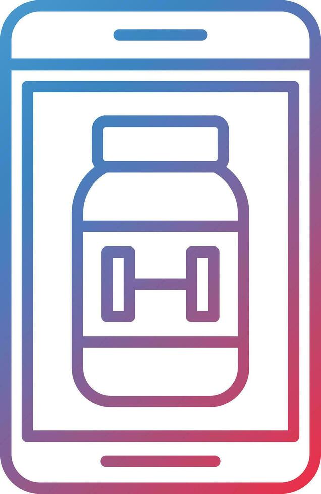 Protein Powder Vector Icon
