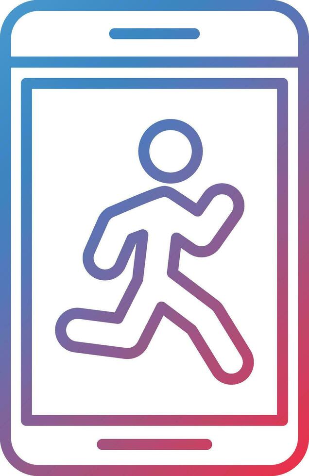 Jogging Vector Icon