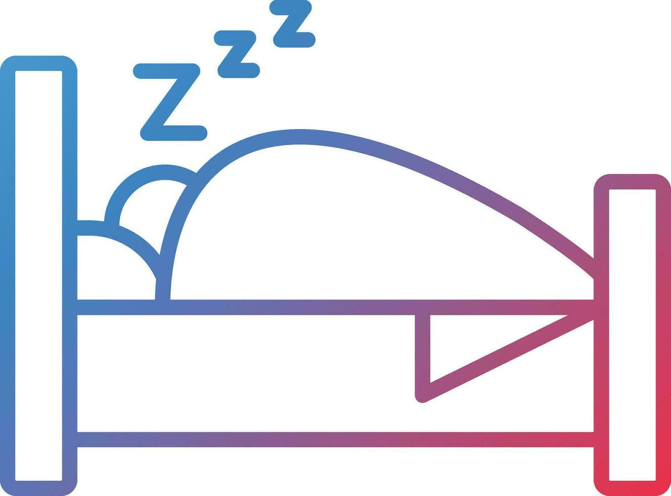 Sleeping Vector Icon
