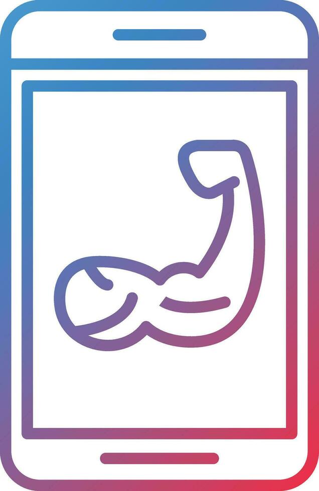 Arm Muscle Vector Icon