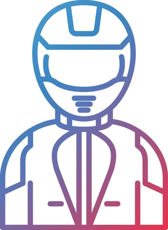 Racer Vector Icon