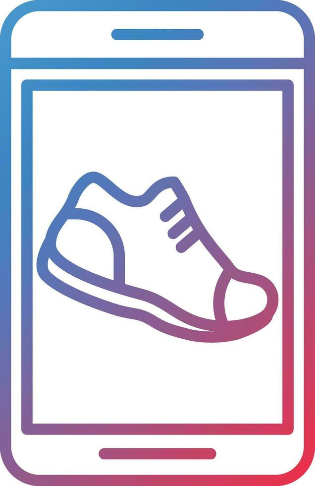 Exercise Shoes Vector Icon