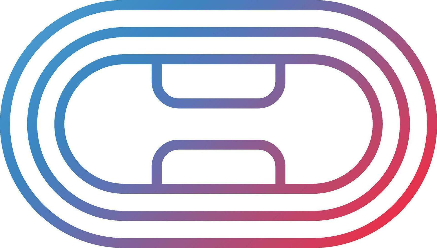 Race Track Vector Icon