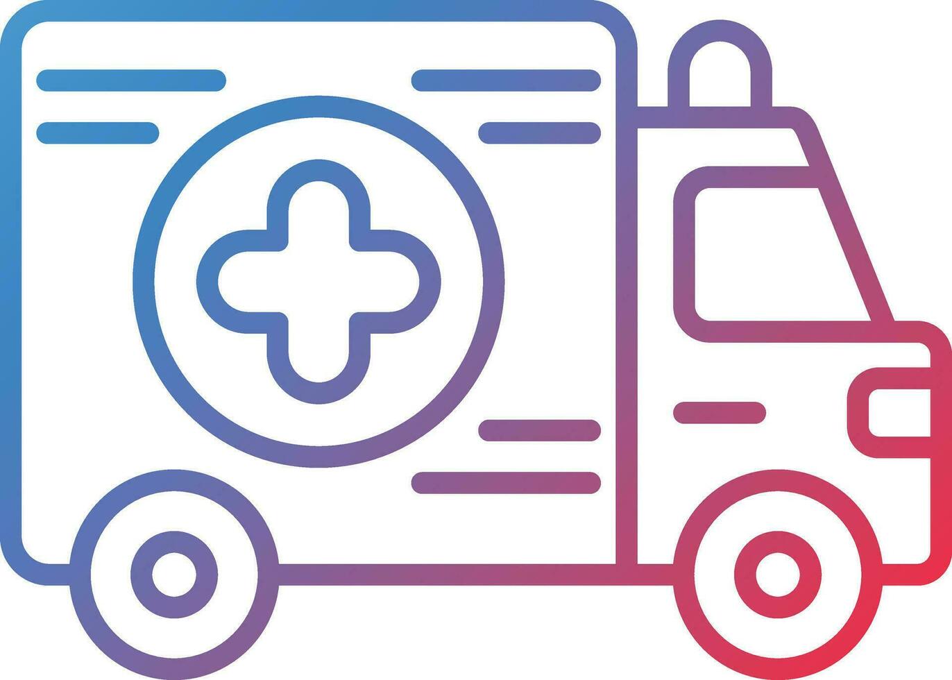 Ambulance Vector Icon