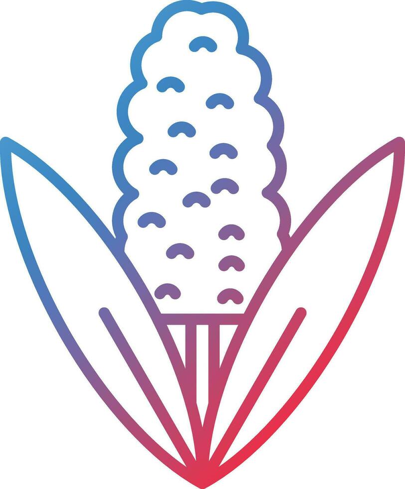 Hyacinth Vector Icon