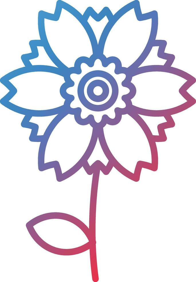 Peony Vector Icon