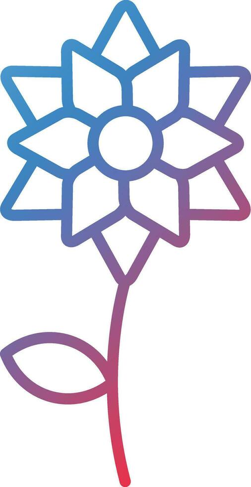Tiger Lily Vector Icon