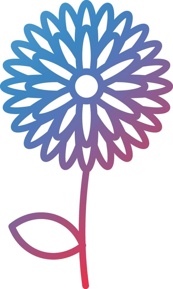 Chrysanthemum Vector Icon
