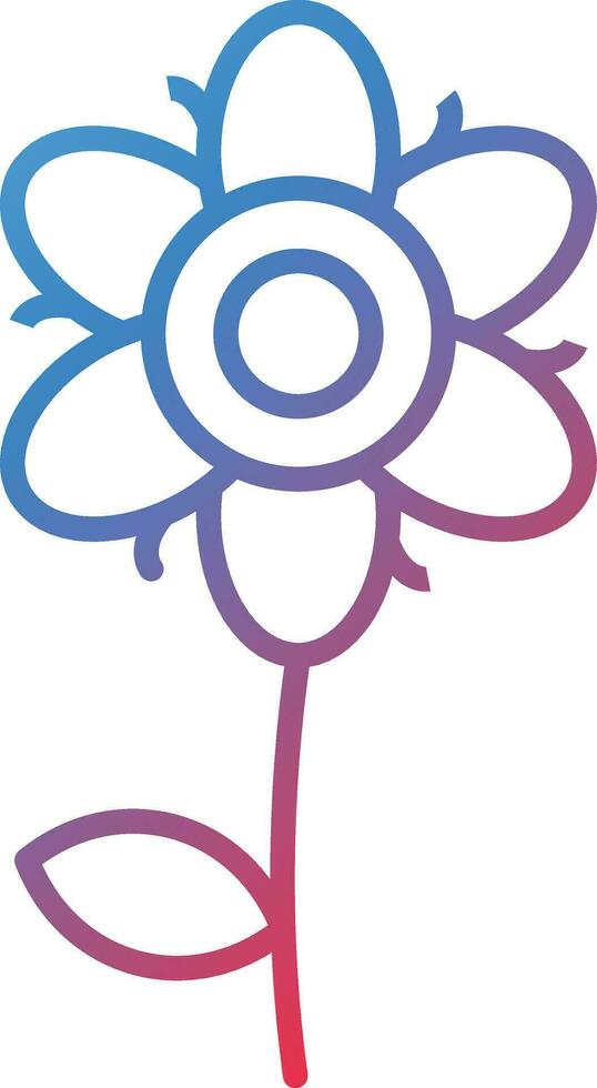 Strawberry Blossoms Vector Icon