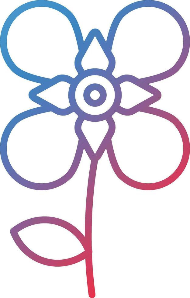 Ixora Vector Icon