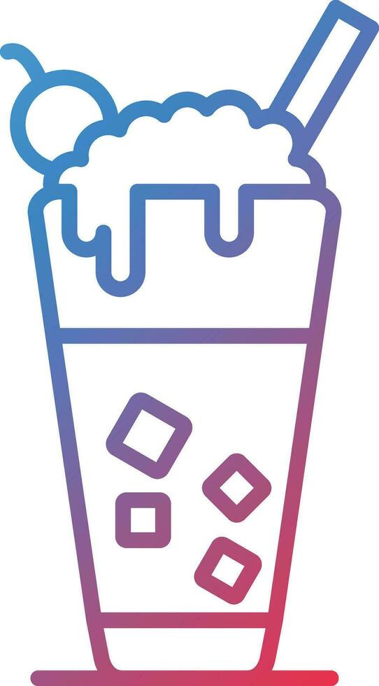 Cream Soda Vector Icon