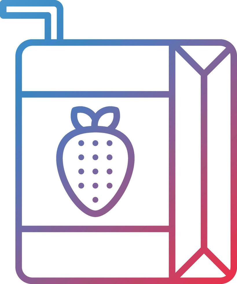 Juice Box Vector Icon