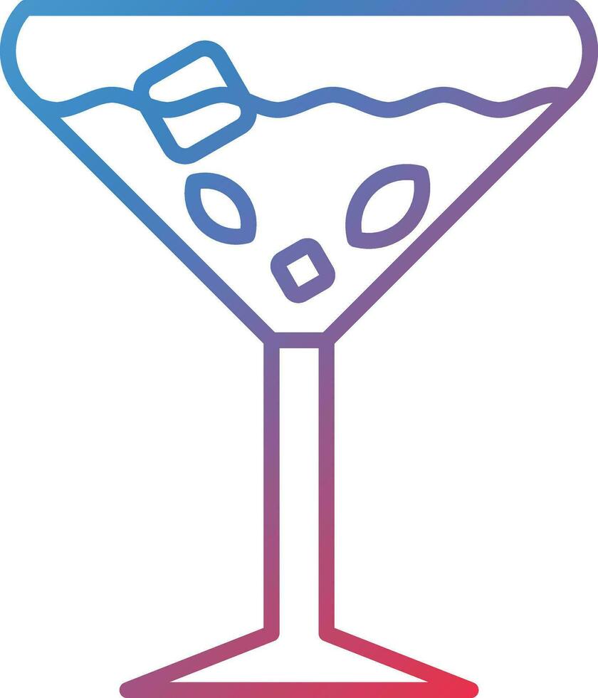 Gin Tonic Vector Icon