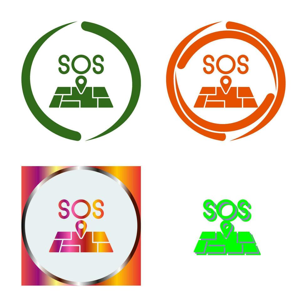 Sos Vector Icon