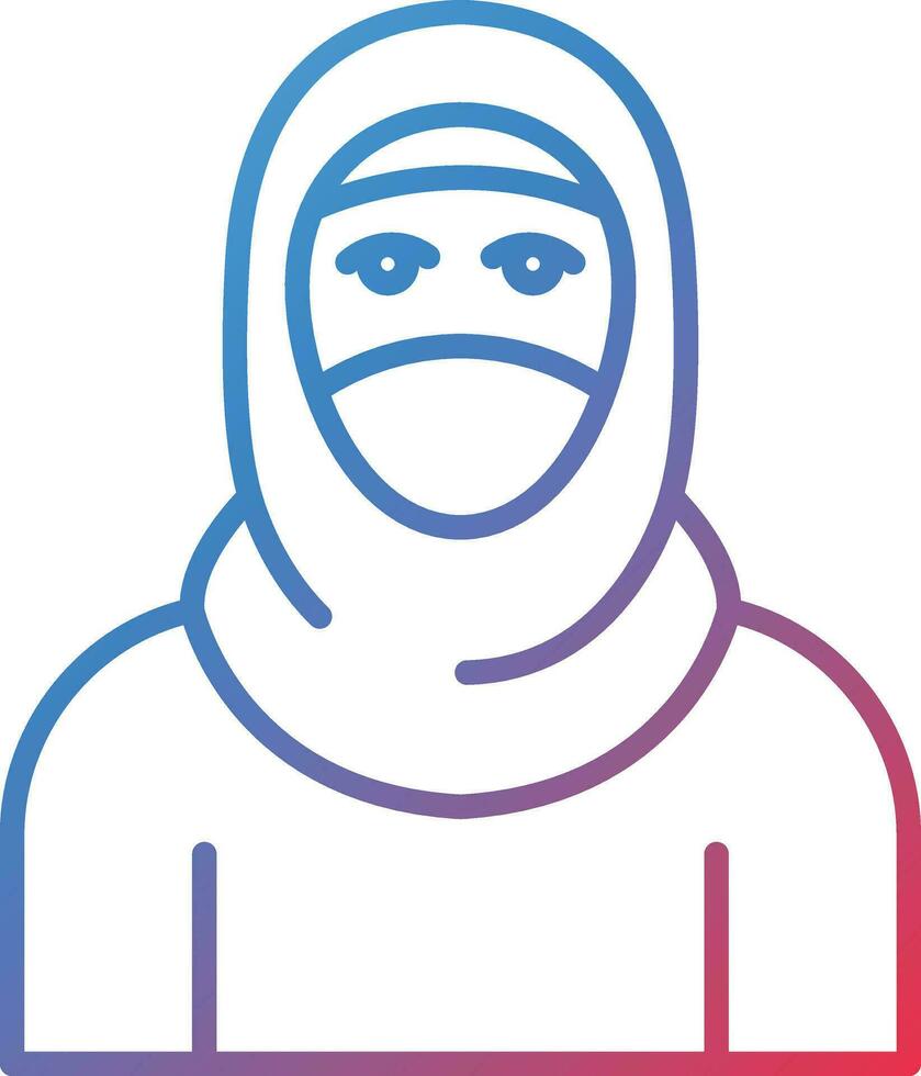 Hijab Vector Icon