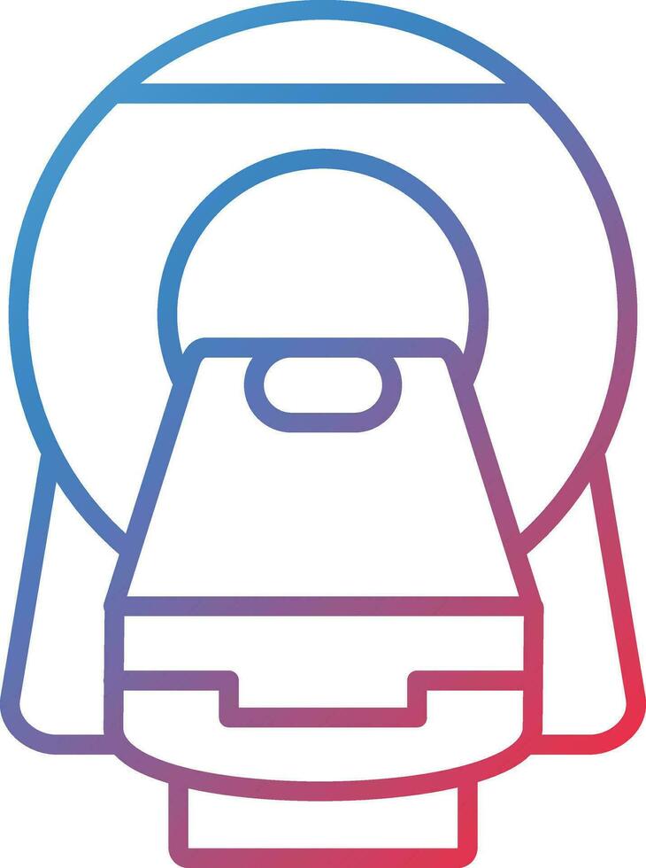 CT Scan Vector Icon