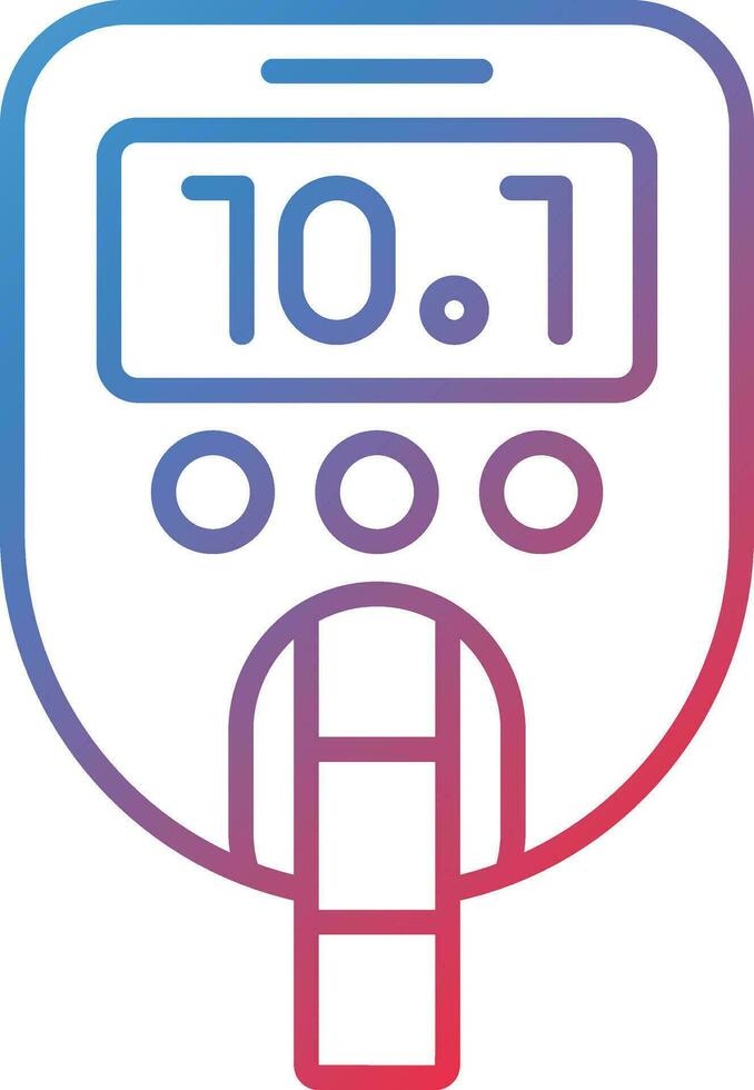 Glucose Checkup Vector Icon