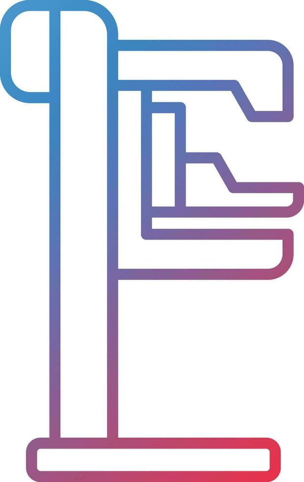 Mammography Vector Icon
