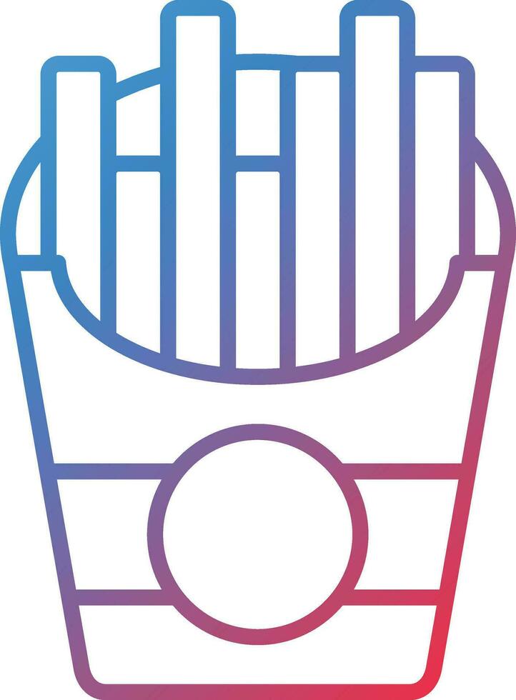 French Fries Vector Icon