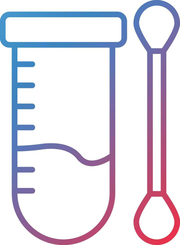 Swab Test Vector Icon