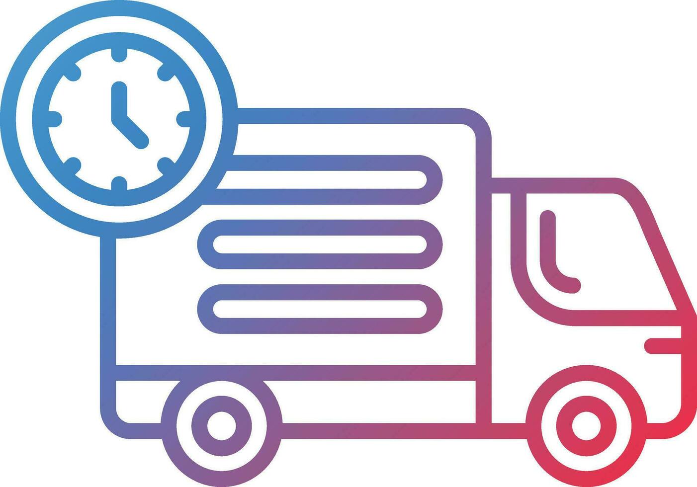 Delivery Time Vector Icon