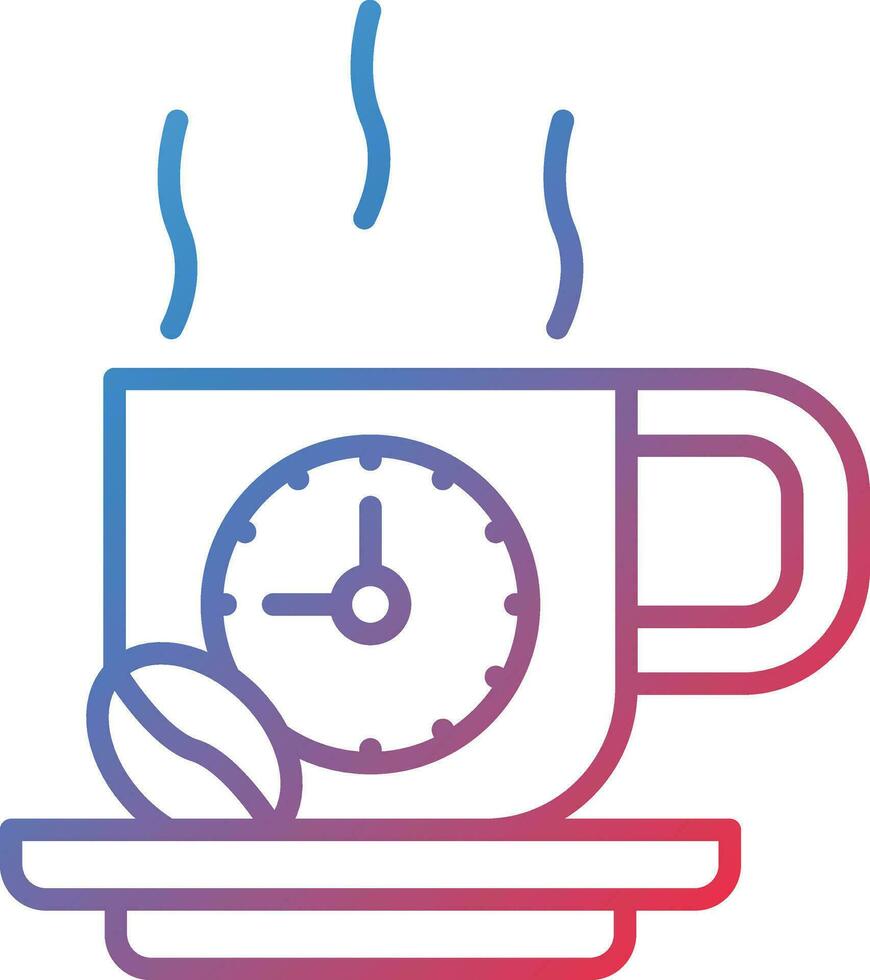 Coffee Time Vector Icon