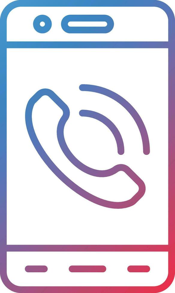 Mobile Call Vector Icon