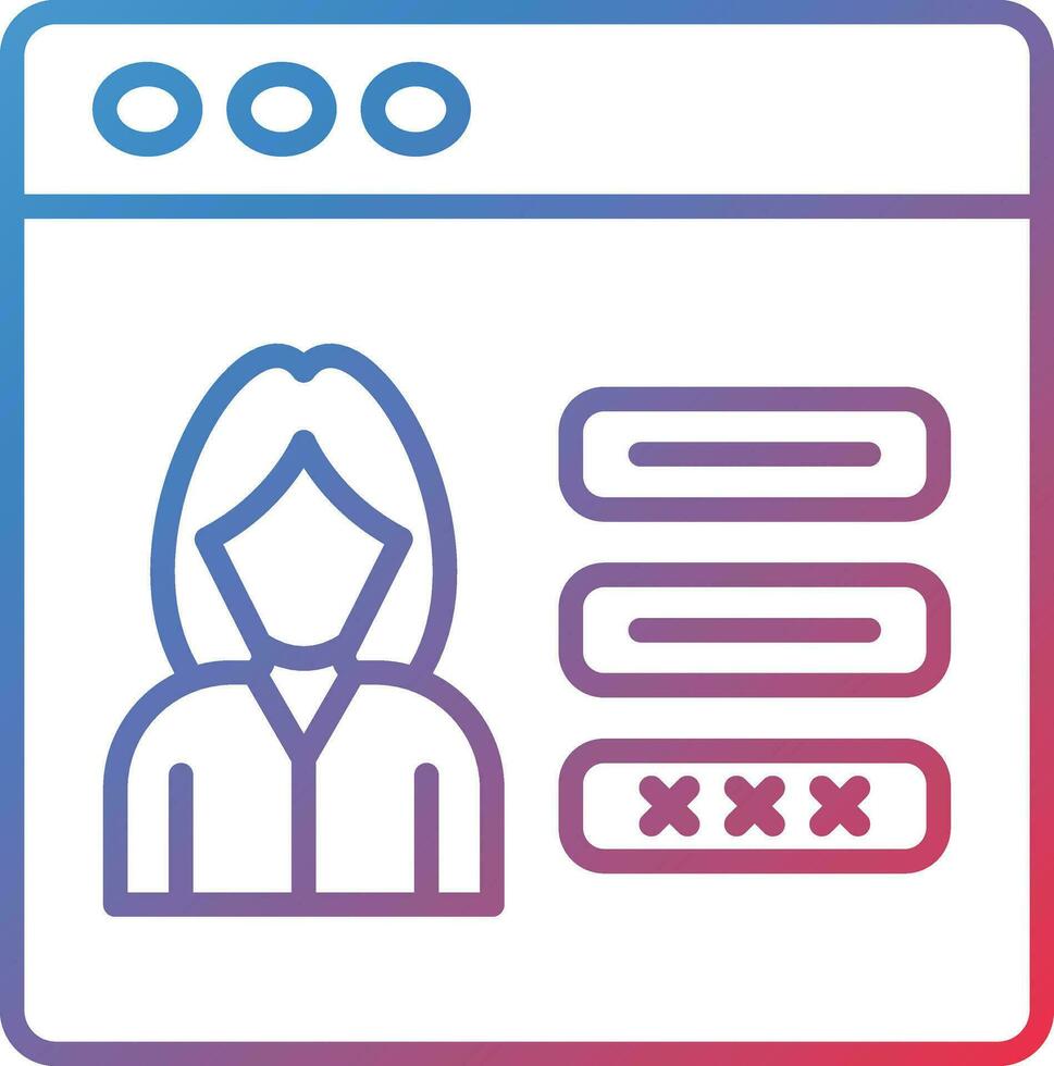 Login Vector Icon