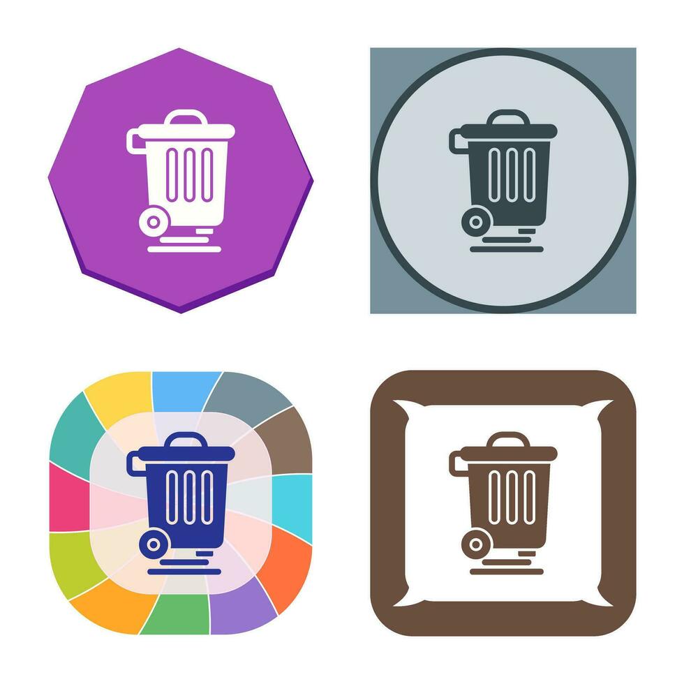 Dustbin Vector Icon