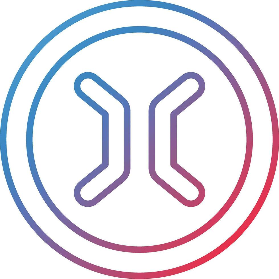 Narrow Bridge Vector Icon